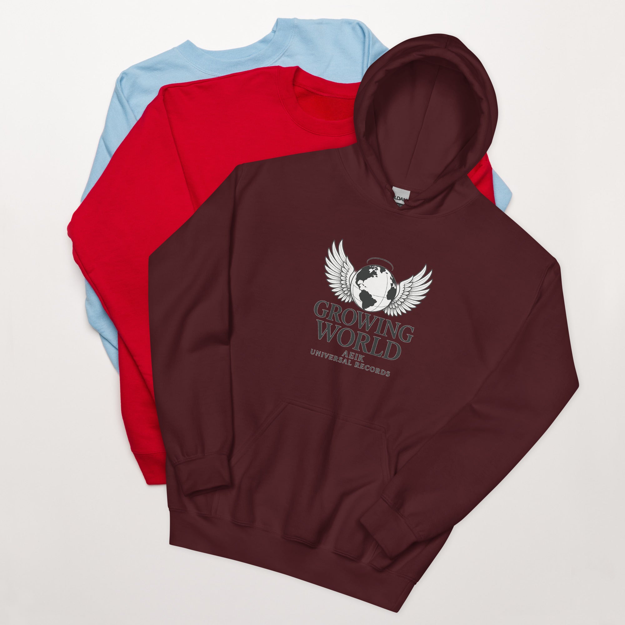 Ascendant Spirit Hoodie - Maroon, XL image