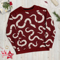 SINNXER Serpent Long Sleeve – Deep Crimson Edition image 1