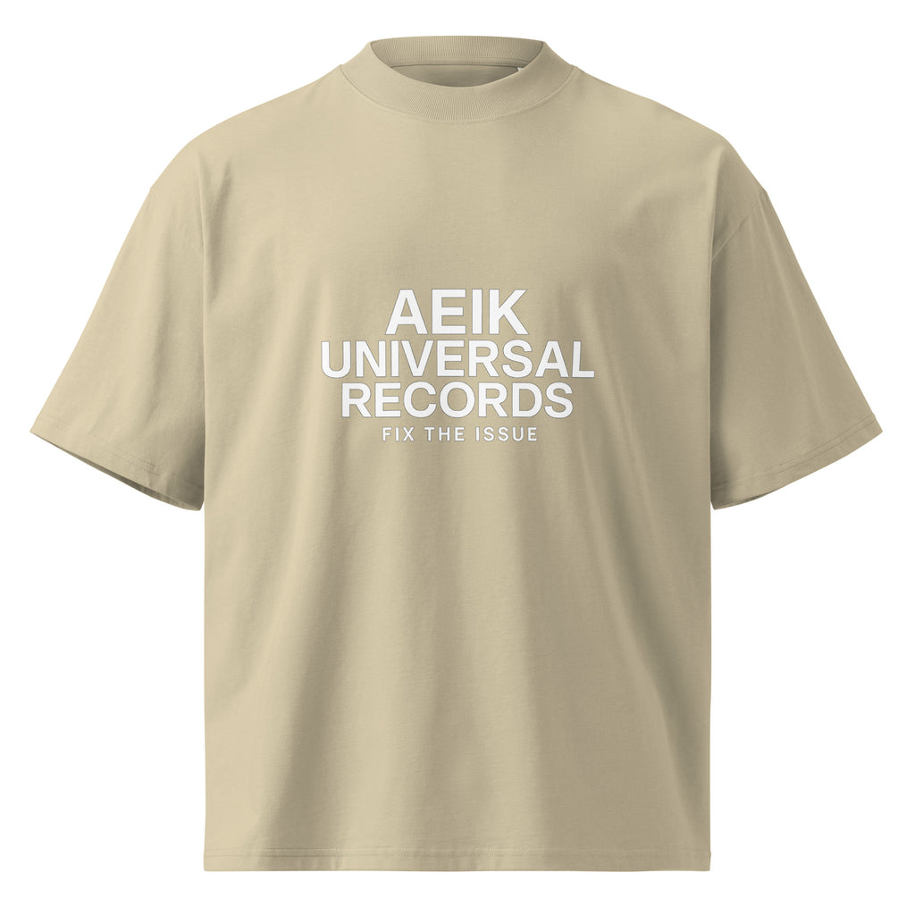 AEIK UNIVERSAL RECORDS – Fix The Issue Tee - Stone, L image
